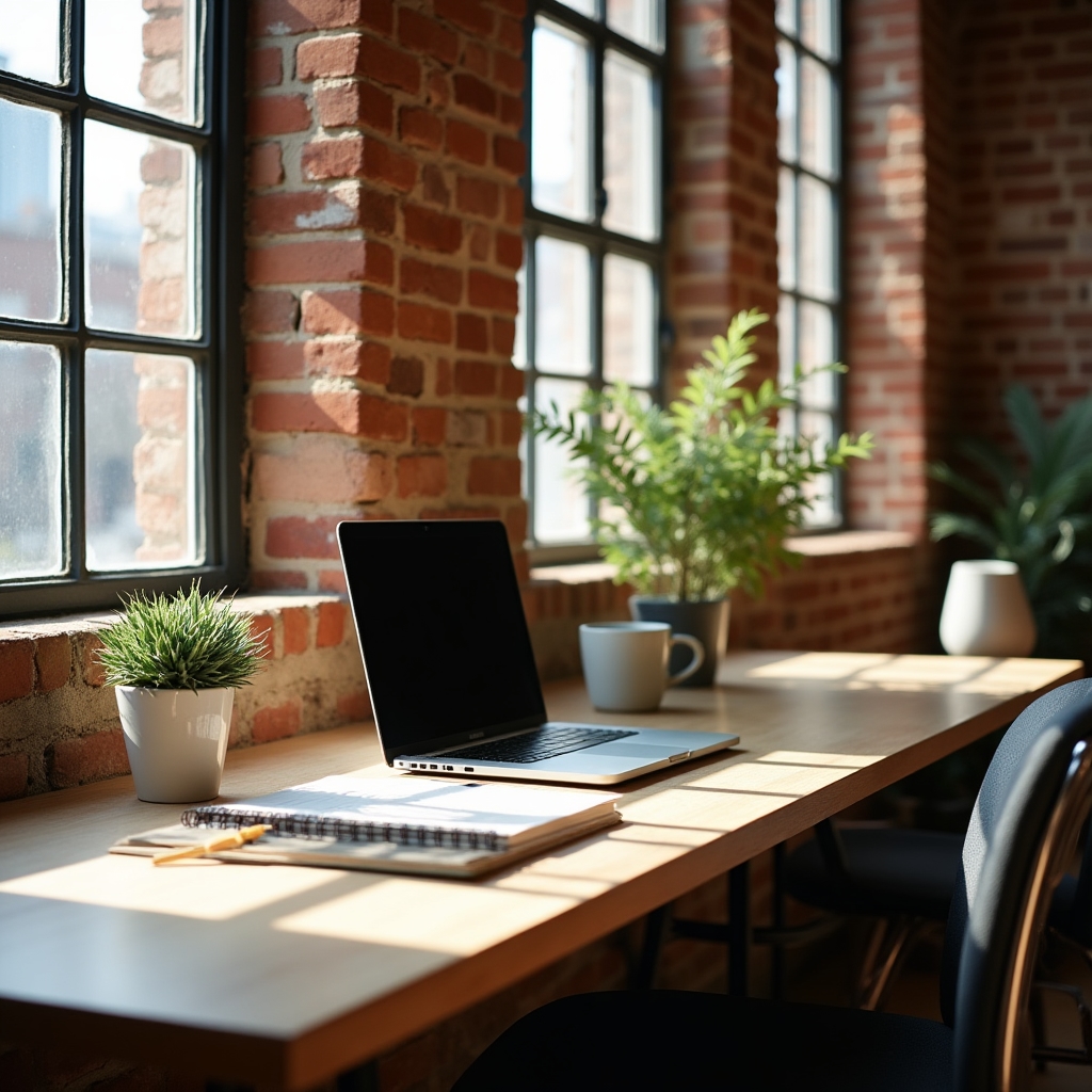 Postazione di lavoro da remoto organizzata